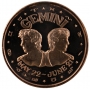 1 oz Gemini Copper Round from the Zodiac Series
