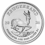 2026 1 oz South African Silver Krugerrand Coin - Gem BU